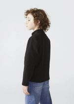 Jaqueta Infantil Unissex Gola Alta Em Fleece