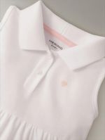 Body Vestido Bebê Menina Gola Polo
