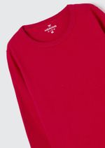 Camiseta Manga Longa Infantil Menino Em Malha De Algodão