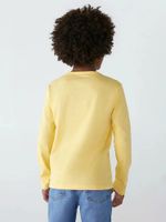 Camiseta Manga Longa Infantil Menino Em Malha De Algodão