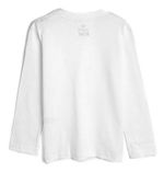 Camiseta Manga Longa Infantil Menino Em Malha De Algodão
