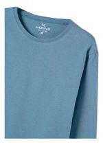 Camiseta Manga Longa Infantil Menino Em Malha De Algodão
