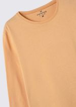 Camiseta Manga Longa Infantil Menino Em Malha De Algodão