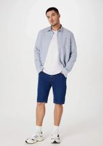 Bermuda Jeans Masculina Reta Soft Touch