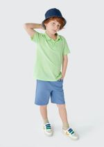 Bermuda Básica Infantil Menino Em Moletom