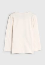 Blusa Infantil Menina Manga Longa Com Estampa