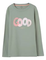 Blusa Infantil Menina Manga Longa Com Estampa
