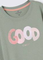 Blusa Infantil Menina Manga Longa Com Estampa