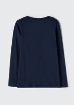 Blusa Infantil Menina Manga Longa Com Estampa