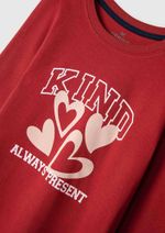 Blusa Infantil Menina Manga Longa Com Estampa