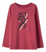 Blusa Infantil Menina Manga Longa Com Estampa