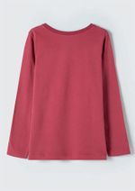 Blusa Infantil Menina Manga Longa Com Estampa