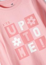 Blusa Infantil Menina Manga Longa Com Estampa