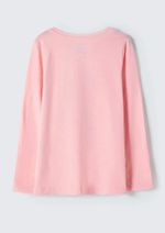 Blusa Infantil Menina Manga Longa Com Estampa