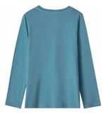 Blusa Infantil Menina Manga Longa Com Estampa