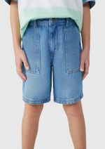 Bermuda Jeans Infantil Menino