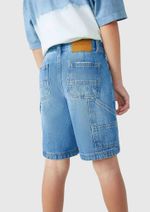Bermuda Jeans Infantil Menino