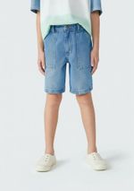 Bermuda Jeans Infantil Menino