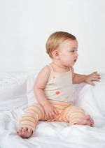 Kit Com 3 Calças Bebê Menina Em Ribana