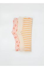 Kit Com 3 Calças Bebê Menina Em Ribana