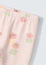 Kit Com 3 Calças Bebê Menina Em Ribana