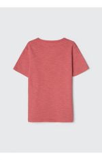 Camiseta Básica Infantil Menino Flamê Em Decote V