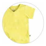 Camiseta Básica Infantil Menino Flamê Em Decote V