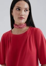 Vestido Curto Em Crepe