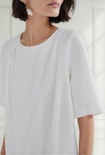 Vestido Curto Em Crepe