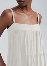 Vestido Midi Com Recortes