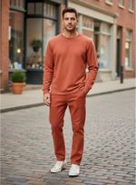 Calça Masculina Em Sarja Jogger