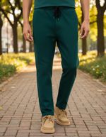 Calça Masculina Em Sarja Jogger