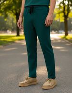 Calça Masculina Em Sarja Jogger