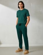 Calça Masculina Em Sarja Jogger