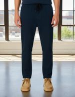 Calça Masculina Em Sarja Jogger