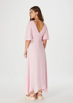 Vestido Midi Manga Godê