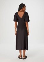 Vestido Midi Manga Godê