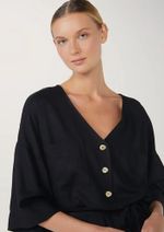 Vestido Chemise Midi Alongado