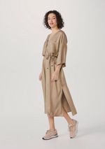 Vestido Chemise Midi Alongado