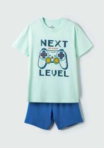 Pijama Infantil Menino Curto Com Estampa