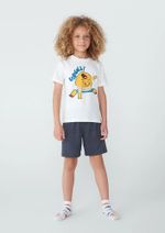 Pijama Infantil Menino Curto Com Estampa