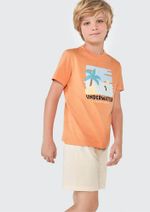 Pijama Infantil Menino Curto Com Estampa