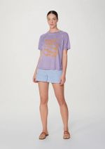 Blusa Feminina Box Texturizada Estampa Especial