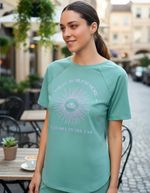 Blusa Feminina Box Texturizada Estampa Especial