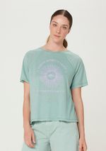 Blusa Feminina Box Texturizada Estampa Especial