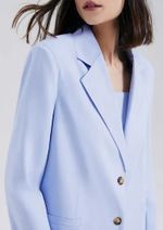 Blazer Feminino Com Linho