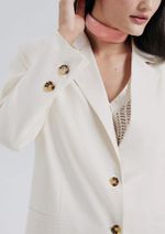 Blazer Feminino Com Linho
