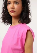 Vestido Básico Curto Muscle Tee