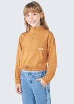 Blusão Infantil Menina Gola Alta