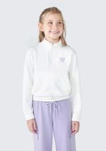 Blusão Infantil Menina Gola Alta